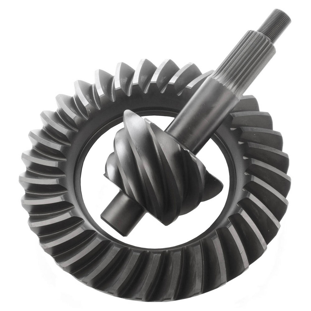 Motive Gear Differential Ring and Pinion F890457; Performance 4.57 Ford 9 in. Drop Out for 1966 to 1976 Ford, Lincoln, Mercury Bronco (66 to 86), E100 Econoline (69 to 83), E100 Econoline Club Wagon (75 to 83), E to 150 Econoline (75 to 86), E to 150 Econoline Club Wagon (75 to 86), E to 200 Econoline (69 to 74), F100 (75 to 83), F to 150 (75 to 86), Fairlane (57 to 70), Galaxie (59 to 67), Galaxie 500 (62 to 74), Gran Torino (72 to 76), Granada (75 to 80), LTD (65 to 79), LTD II (77 to 79), Maverick (70 to 77), Mustang (65 to 73), Ranchero (57 to 79), Thunderbird (55 to 79), Torino (68 to 76), Continental (58 to 79), Mark III (68 to 71), Versailles (77 to 80), Comet (64 to 77), Cougar (67 to 79), Grand Marquis (75 to 78), Marauder (63 to 70), Marquis (67 to 78), Montego (68 to 76) 