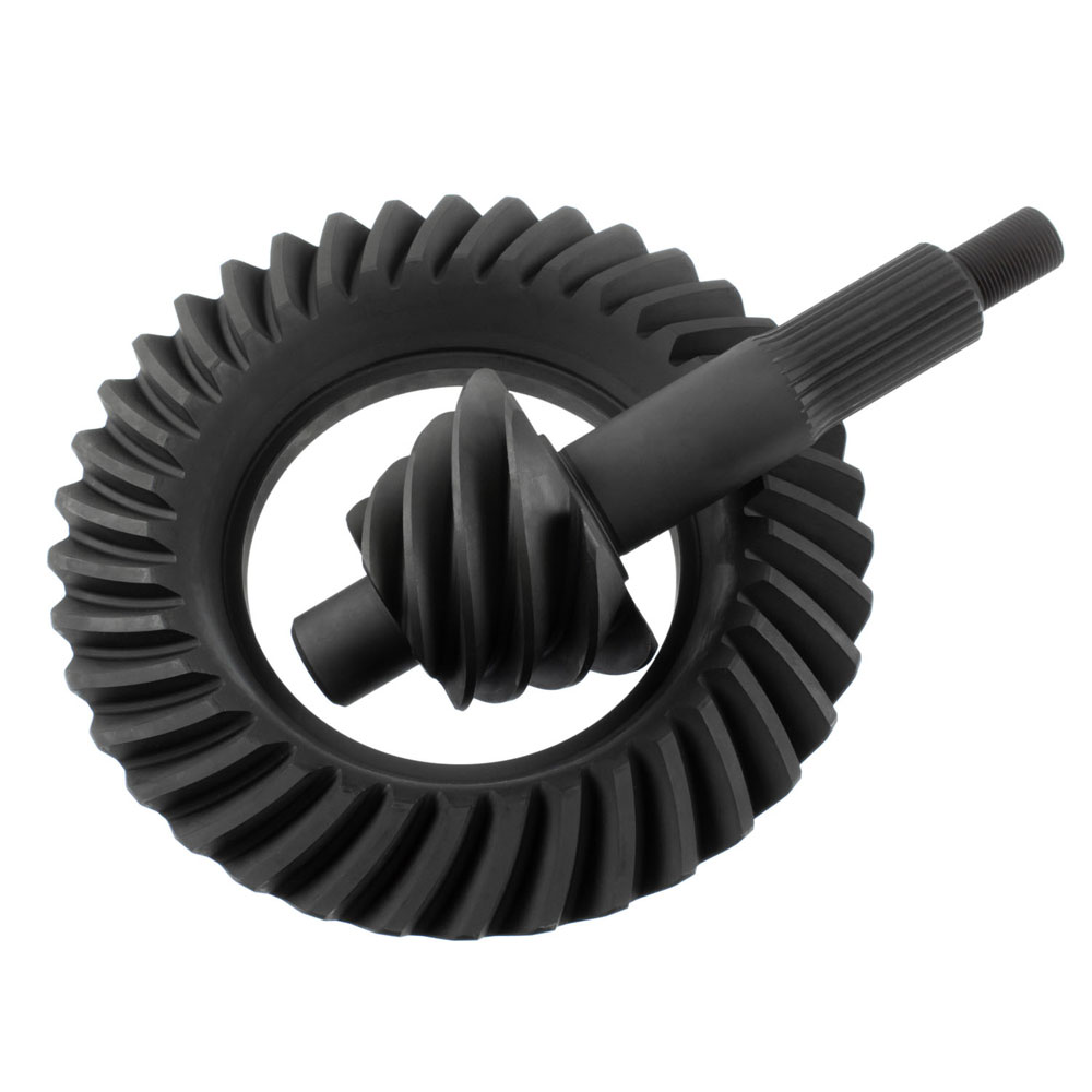 Motive Gear Differential Ring and Pinion F890543; Performance 5.43 9 in. Drop Out for 1966 to 1976 Ford, Lincoln, Mercury Bronco (66 to 86), E100 Econoline (69 to 83), E100 Econoline Club Wagon (75 to 83), E to 150 Econoline (75 to 86), E to 150 Econoline Club Wagon (75 to 86), E to 200 Econoline (69 to 74), F100 (75 to 83), F to 150 (75 to 86), Fairlane (57 to 70), Galaxie (59 to 67), Galaxie 500 (62 to 74), Gran Torino (72 to 76), Granada (75 to 80), LTD (65 to 79), LTD II (77 to 79), Maverick (70 to 77), Mustang (65 to 73), Ranchero (57 to 79), Thunderbird (55 to 79), Torino (68 to 76), Continental (58 to 79), Mark III (68 to 71), Versailles (77 to 80), Comet (64 to 77), Cougar (67 to 79), Grand Marquis (75 to 78), Marauder (63 to 70), Marquis (67 to 78), Montego (68 to 76) 