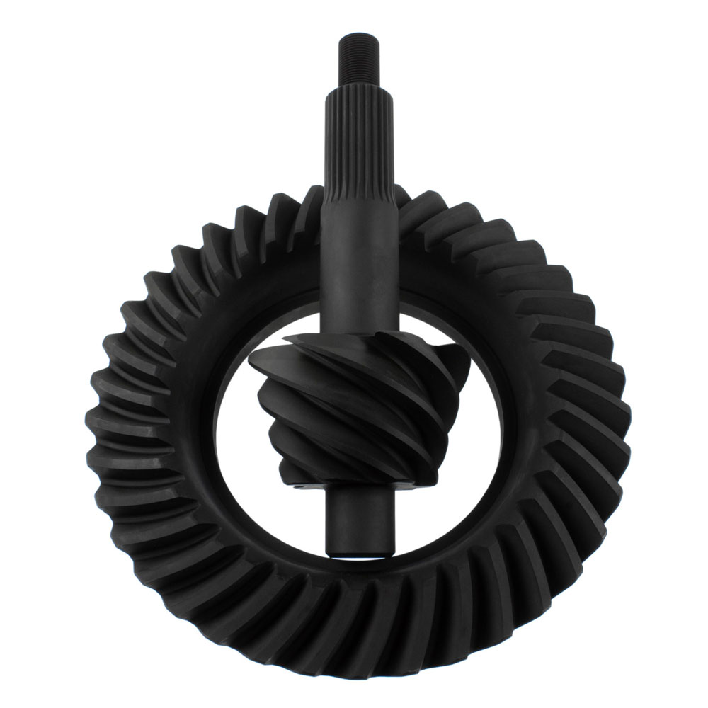 Motive Gear Differential Ring and Pinion F890543; Performance 5.43 9 in. Drop Out for 1966 to 1976 Ford, Lincoln, Mercury Bronco (66 to 86), E100 Econoline (69 to 83), E100 Econoline Club Wagon (75 to 83), E to 150 Econoline (75 to 86), E to 150 Econoline Club Wagon (75 to 86), E to 200 Econoline (69 to 74), F100 (75 to 83), F to 150 (75 to 86), Fairlane (57 to 70), Galaxie (59 to 67), Galaxie 500 (62 to 74), Gran Torino (72 to 76), Granada (75 to 80), LTD (65 to 79), LTD II (77 to 79), Maverick (70 to 77), Mustang (65 to 73), Ranchero (57 to 79), Thunderbird (55 to 79), Torino (68 to 76), Continental (58 to 79), Mark III (68 to 71), Versailles (77 to 80), Comet (64 to 77), Cougar (67 to 79), Grand Marquis (75 to 78), Marauder (63 to 70), Marquis (67 to 78), Montego (68 to 76) 