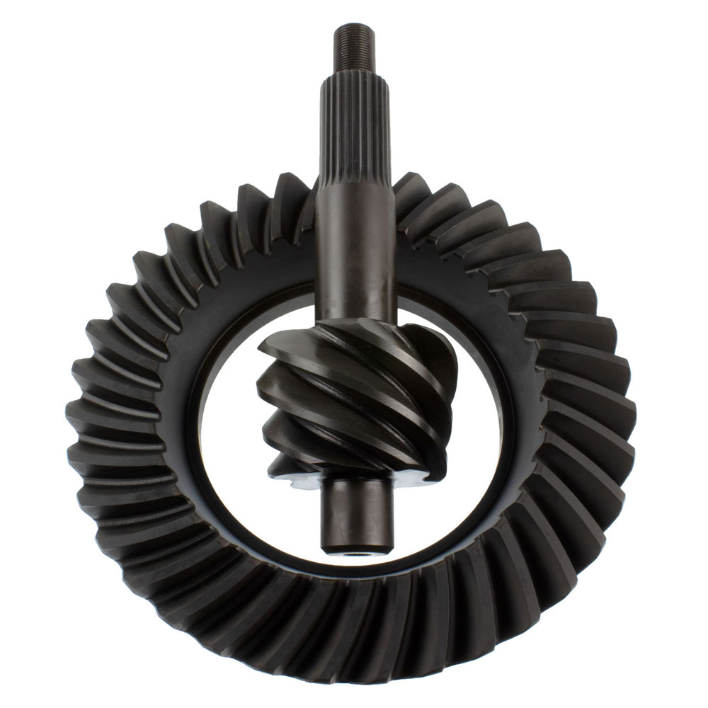 Motive Gear Differential Ring and Pinion F890600; Performance 6 Ford 9 in. Drop Out for 1966 to 1976 Ford, Lincoln, Mercury Bronco (66 to 86), E100 Econoline (69 to 83), E100 Econoline Club Wagon (75 to 83), E to 150 Econoline (75 to 86), E to 150 Econoline Club Wagon (75 to 86), E to 200 Econoline (69 to 74), F100 (75 to 83), F to 150 (75 to 86), Fairlane (57 to 70), Galaxie (59 to 67), Galaxie 500 (62 to 74), Gran Torino (72 to 76), Granada (75 to 80), LTD (65 to 79), LTD II (77 to 79), Maverick (70 to 77), Mustang (65 to 73), Ranchero (57 to 79), Thunderbird (55 to 79), Torino (68 to 76), Continental (58 to 79), Mark III (68 to 71), Versailles (77 to 80), Comet (64 to 77), Cougar (67 to 79), Grand Marquis (75 to 78), Marauder (63 to 70), Marquis (67 to 78), Montego (68 to 76) 