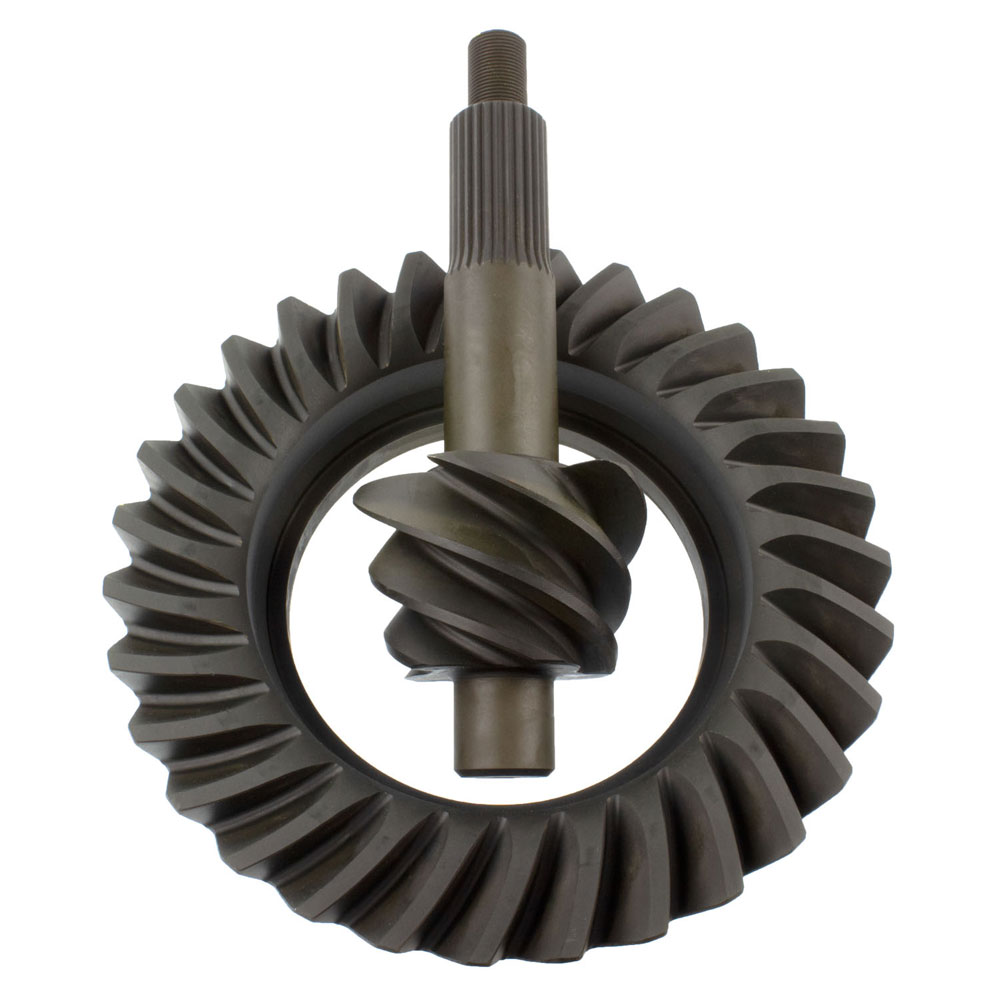 Motive Gear Differential Ring and Pinion F890620AX; Performance AX 6.2 9 in. Drop Out for 1966 to 1976 Ford, Lincoln, Mercury Bronco (66 to 86), E100 Econoline (69 to 83), E100 Econoline Club Wagon (75 to 83), E to 150 Econoline (75 to 86), E to 150 Econoline Club Wagon (75 to 86), E to 200 Econoline (69 to 74), F100 (75 to 83), F to 150 (75 to 86), Fairlane (57 to 70), Galaxie (59 to 67), Galaxie 500 (62 to 74), Gran Torino (72 to 76), Granada (75 to 80), LTD (65 to 79), LTD II (77 to 79), Maverick (70 to 77), Mustang (65 to 73), Ranchero (57 to 79), Thunderbird (55 to 79), Torino (68 to 76), Continental (58 to 79), Mark III (68 to 71), Versailles (77 to 80), Comet (64 to 77), Cougar (67 to 79), Grand Marquis (75 to 78), Marauder (63 to 70), Marquis (67 to 78), Montego (68 to 76) 