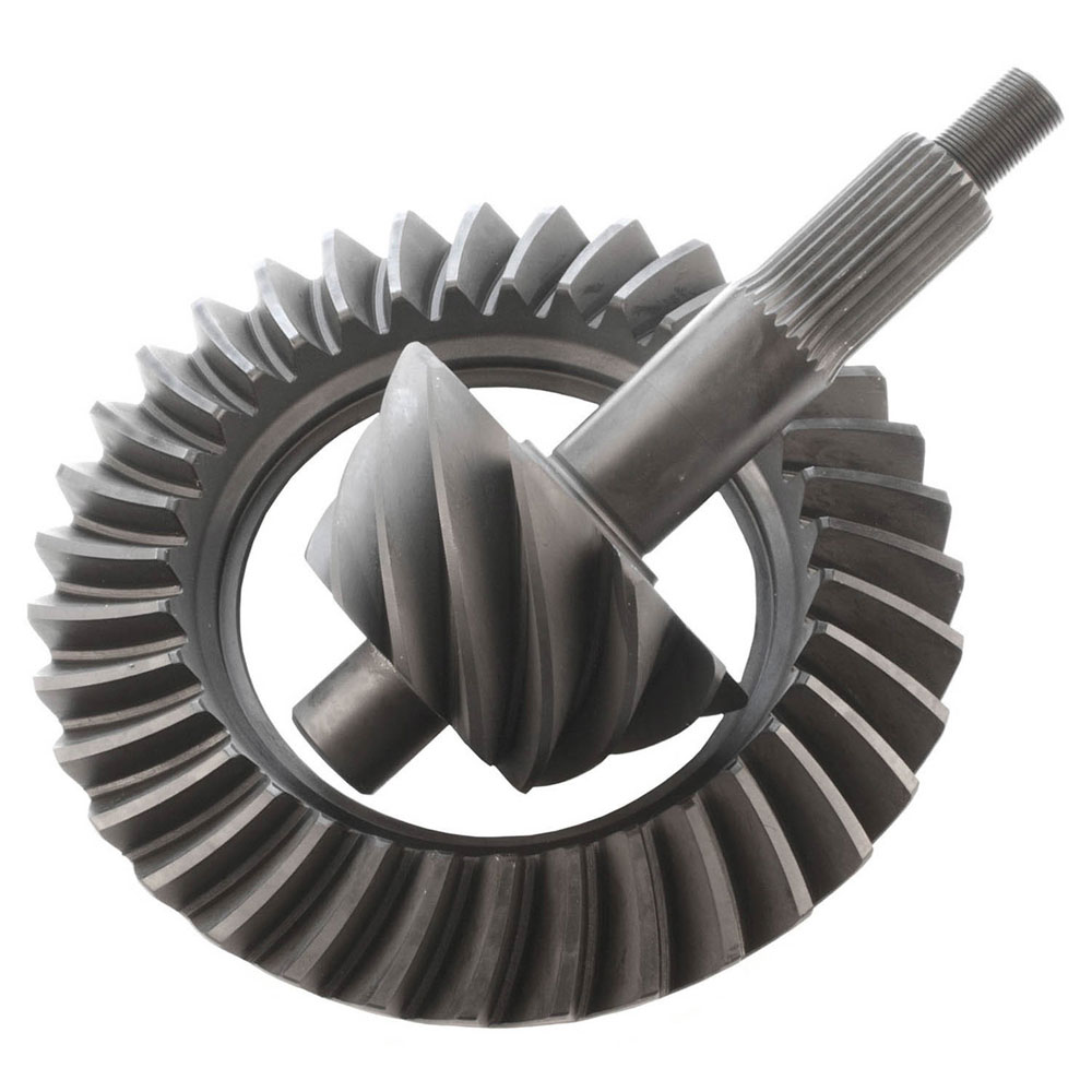 Motive Gear Differential Ring and Pinion F9-350A; A-Line 3.5 9 in. Drop Out for 1966 to 1976 Ford, Lincoln, Mercury Bronco (66 to 86), E100 Econoline (69 to 83), E100 Econoline Club Wagon (75 to 83), E to 150 Econoline (75 to 86), E to 150 Econoline Club Wagon (75 to 86), E to 200 Econoline (69 to 74), F100 (75 to 83), F to 150 (75 to 86), Fairlane (57 to 70), Galaxie (59 to 67), Galaxie 500 (62 to 74), Gran Torino (72 to 76), Granada (75 to 80), LTD (65 to 79), LTD II (77 to 79), Maverick (70 to 77), Mustang (65 to 73), Ranchero (57 to 79), Thunderbird (55 to 79), Torino (68 to 76), Continental (58 to 79), Mark III (68 to 71), Versailles (77 to 80), Comet (64 to 77), Cougar (67 to 79), Grand Marquis (75 to 78), Marauder (63 to 70), Marquis (67 to 78), Montego (68 to 76) 