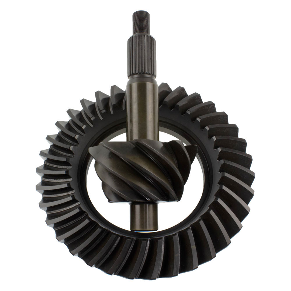 Motive Gear Differential Ring and Pinion F9-389; 3.89 9 in. Drop Out for 1966 to 1976 Ford, Lincoln, Mercury Bronco (66 to 86), E100 Econoline (69 to 83), E100 Econoline Club Wagon (75 to 83), E to 150 Econoline (75 to 86), E to 150 Econoline Club Wagon (75 to 86), E to 200 Econoline (69 to 74), F100 (75 to 83), F to 150 (75 to 86), Fairlane (57 to 70), Galaxie (59 to 67), Galaxie 500 (62 to 74), Gran Torino (72 to 76), Granada (75 to 80), LTD (65 to 79), LTD II (77 to 79), Maverick (70 to 77), Mustang (65 to 73), Ranchero (57 to 79), Thunderbird (55 to 79), Torino (68 to 76), Continental (58 to 79), Mark III (68 to 71), Versailles (77 to 80), Comet (64 to 77), Cougar (67 to 79), Grand Marquis (75 to 78), Marauder (63 to 70), Marquis (67 to 78), Montego (68 to 76) 