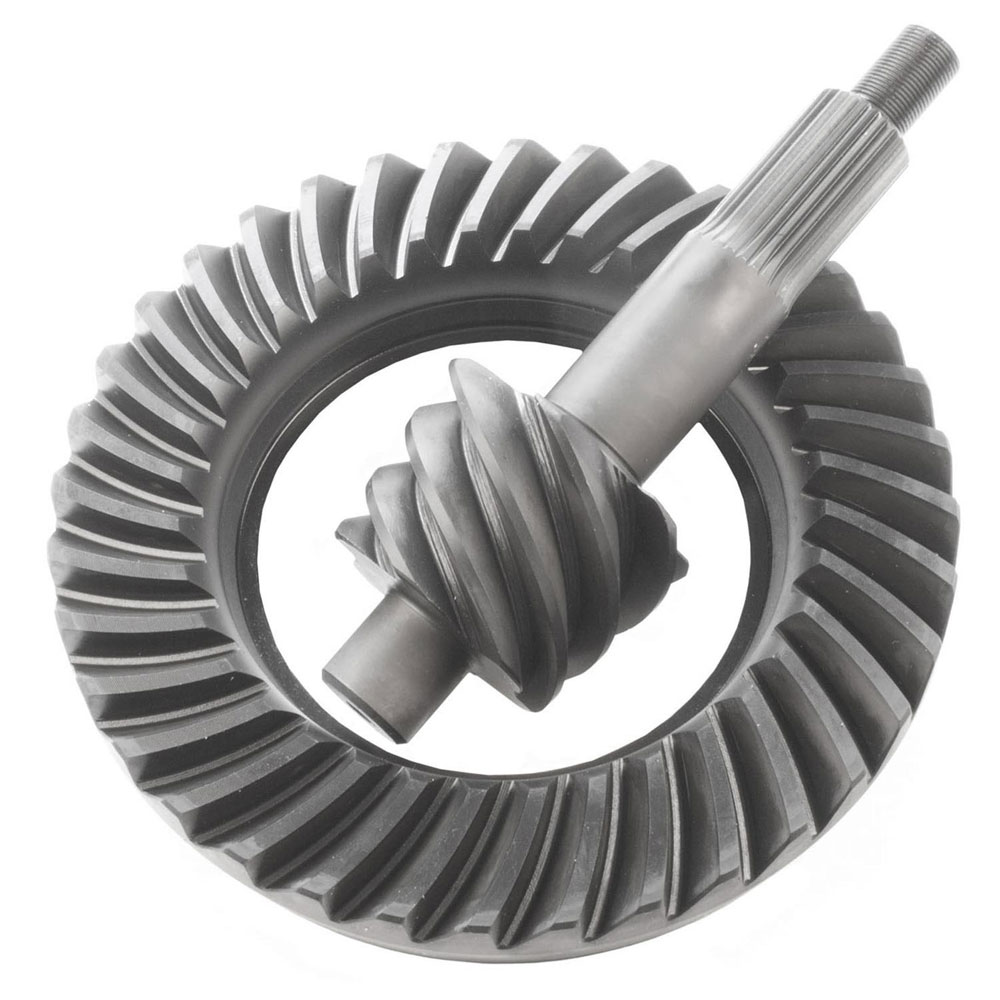 Motive Gear Differential Ring and Pinion F9-600A; A-Line 6 Ford 9 in. Drop Out for 1966 to 1976 Ford, Lincoln, Mercury Bronco (66 to 86), E100 Econoline (69 to 83), E100 Econoline Club Wagon (75 to 83), E to 150 Econoline (75 to 86), E to 150 Econoline Club Wagon (75 to 86), E to 200 Econoline (69 to 74), F100 (75 to 83), F to 150 (75 to 86), Fairlane (57 to 70), Galaxie (59 to 67), Galaxie 500 (62 to 74), Gran Torino (72 to 76), Granada (75 to 80), LTD (65 to 79), LTD II (77 to 79), Maverick (70 to 77), Mustang (65 to 73), Ranchero (57 to 79), Thunderbird (55 to 79), Torino (68 to 76), Continental (58 to 79), Mark III (68 to 71), Versailles (77 to 80), Comet (64 to 77), Cougar (67 to 79), Grand Marquis (75 to 78), Marauder (63 to 70), Marquis (67 to 78), Montego (68 to 76) 