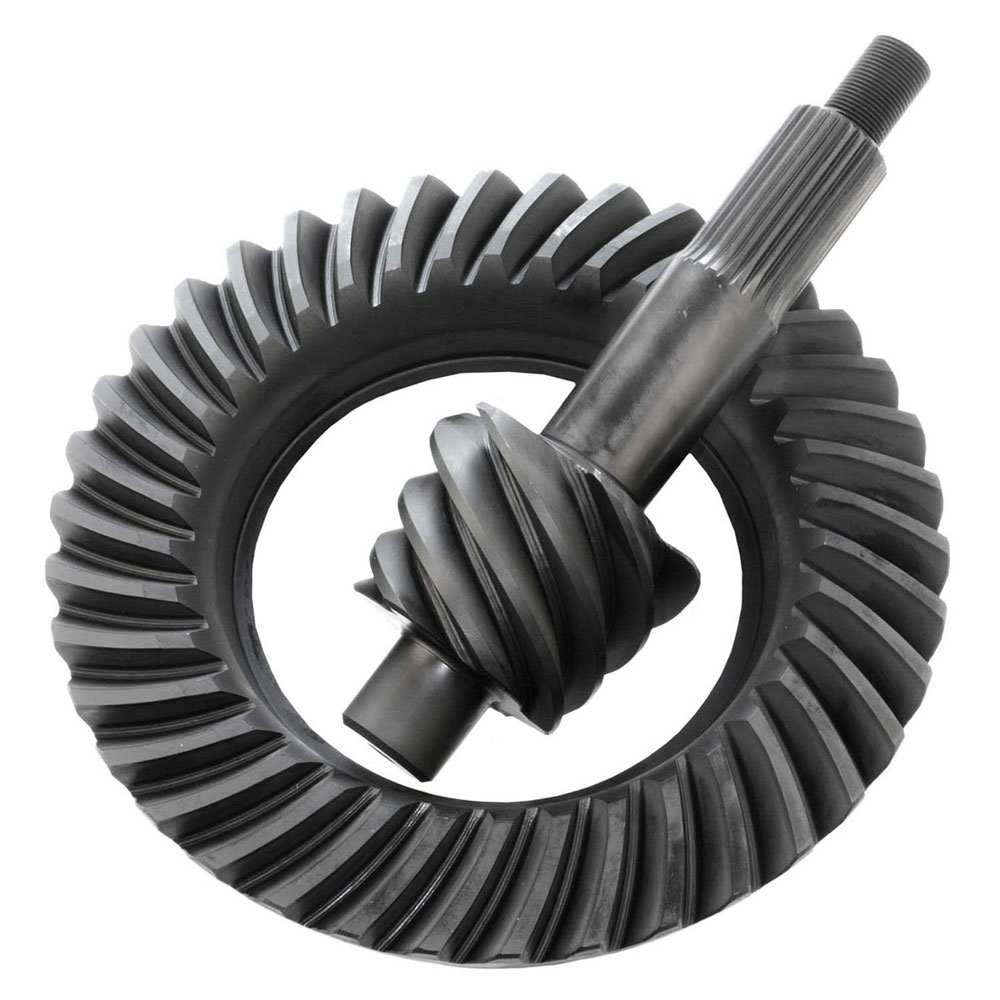 Motive Gear Differential Ring and Pinion F9-620A; A-Line 6.2 9 in. Drop Out for 1966 to 1976 Ford, Lincoln, Mercury Bronco (66 to 86), E100 Econoline (69 to 83), E100 Econoline Club Wagon (75 to 83), E to 150 Econoline (75 to 86), E to 150 Econoline Club Wagon (75 to 86), E to 200 Econoline (69 to 74), F100 (75 to 83), F to 150 (75 to 86), Fairlane (57 to 70), Galaxie (59 to 67), Galaxie 500 (62 to 74), Gran Torino (72 to 76), Granada (75 to 80), LTD (65 to 79), LTD II (77 to 79), Maverick (70 to 77), Mustang (65 to 73), Ranchero (57 to 79), Thunderbird (55 to 79), Torino (68 to 76), Continental (58 to 79), Mark III (68 to 71), Versailles (77 to 80), Comet (64 to 77), Cougar (67 to 79), Grand Marquis (75 to 78), Marauder (63 to 70), Marquis (67 to 78), Montego (68 to 76) 