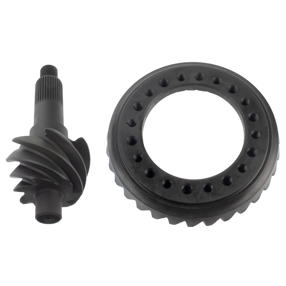 Motive Gear Differential Ring and Pinion F990457BP; Pro Gear 4.57 9 in. Drop Out for 1966 to 1976 Ford, Lincoln, Mercury Bronco (66 to 86), E100 Econoline (69 to 83), E100 Econoline Club Wagon (75 to 83), E150 Econoline (75 to 86), E150 Econoline Club Wagon (75 to 86), E200 Econoline (69 to 74), F100 (75 to 83), F150 (75 to 86), Fairlane (57 to 70), Galaxie (59 to 67), Galaxie 500 (62 to 74), Gran Torino (72 to 76), Granada (75 to 80), LTD (65 to 79), LTD II (77 to 79), Maverick (70 to 77), Mustang (65 to 73), Ranchero (57 to 79), Thunderbird (55 to 79), Torino (68 to 76), Continental (58 to 79), Mark III (68 to 71), Versailles (77 to 80), Comet (64 to 77), Cougar (67 to 79), Grand Marquis (75 to 78), Marauder (63 to 70), Marquis (67 to 78), Montego (68 to 76) 
