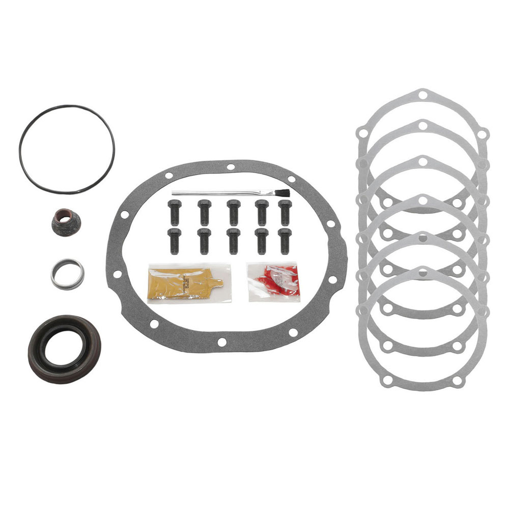 Motive Gear Differential Gear Install Kit F9IK; 9 in. for 1966 to 1976 Ford, Lincoln, Mercury Bronco (66 to 86), E100 Econoline (69 to 81), E100 Econoline Club Wagon (75 to 81), E to 150 Econoline (75 to 87), E to 150 Econoline Club Wagon (75 to 87), E to 200 Econoline (69 to 74), F100 (75 to 83), F to 150 (75 to 86), Fairlane (57 to 70), Galaxie (59 to 67), Galaxie 500 (62 to 74), Gran Torino (72 to 76), Granada (75 to 80), LTD (65 to 79), LTD II (77 to 79), Mustang (65 to 73), Ranchero (57 to 79), Thunderbird (57 to 79), Torino (69 to 76), Versailles (77 to 80), Comet (66 to 69), Cougar (67 to 79), Grand Marquis (75 to 78), Marauder (63 to 70), Marquis (67 to 78), Monarch (75 to 80), Montego (68 to 76) 