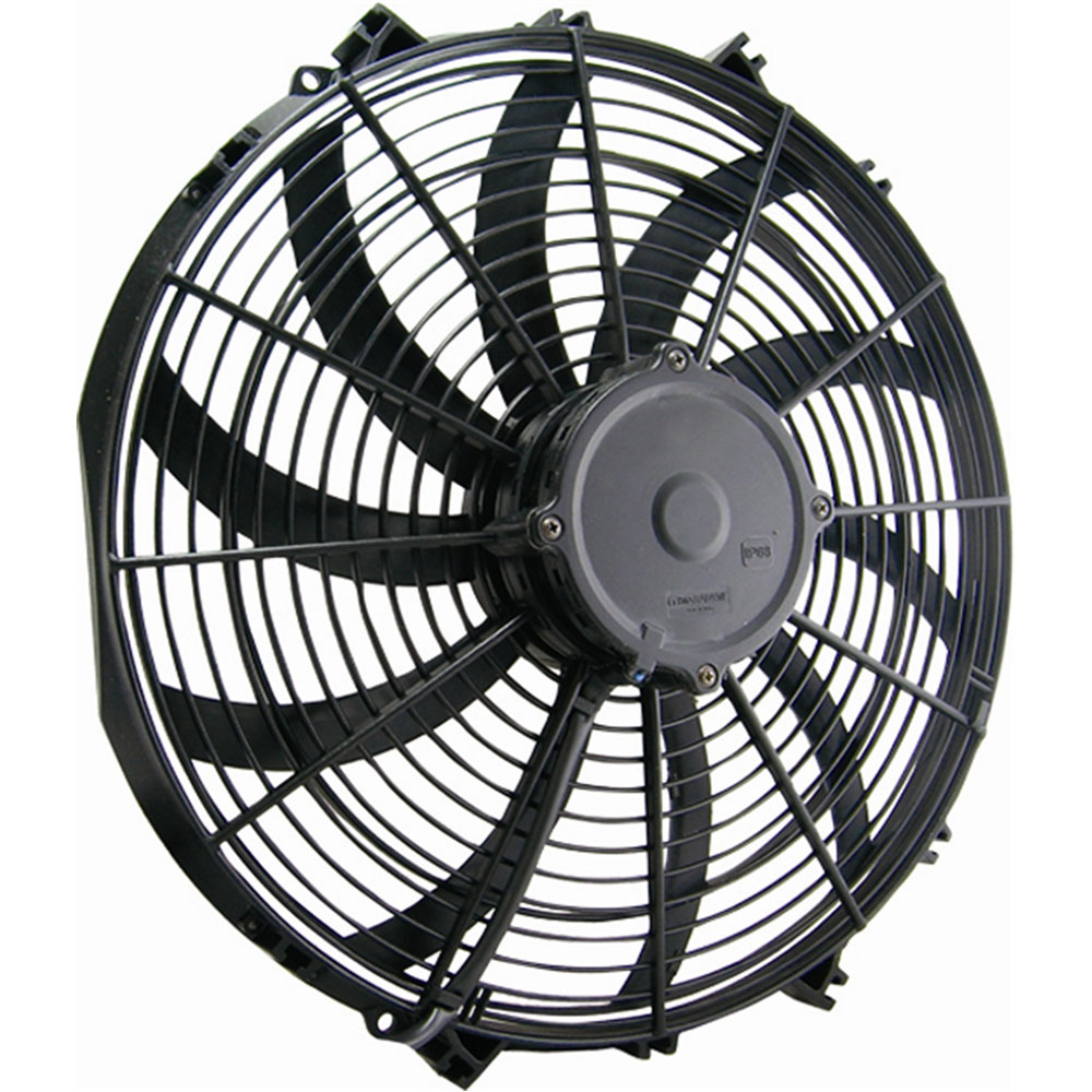 Maradyne Electric Fan M162K; Champion Low Profile 2170 CFM Electric 16.000 in. S Blade 