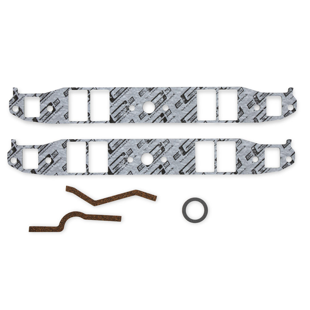 Mr Gasket Intake Manifold Gaskets 106; Performance Composite for Chevy 262 to 400 