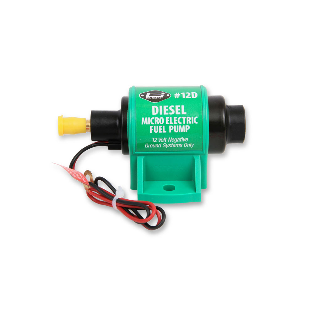 Mr Gasket Electric Fuel Pump 12D; 35 GPH Diesel 