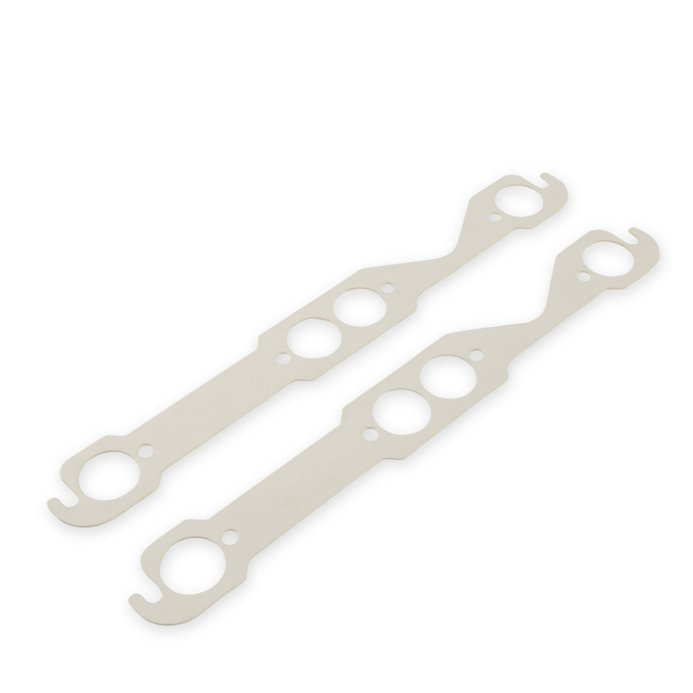 Mr Gasket Header Gaskets 150B; Performance Round 1.500 in. 1.500 in. Composite, Acrylic Blend for Chevy 262 to 400 