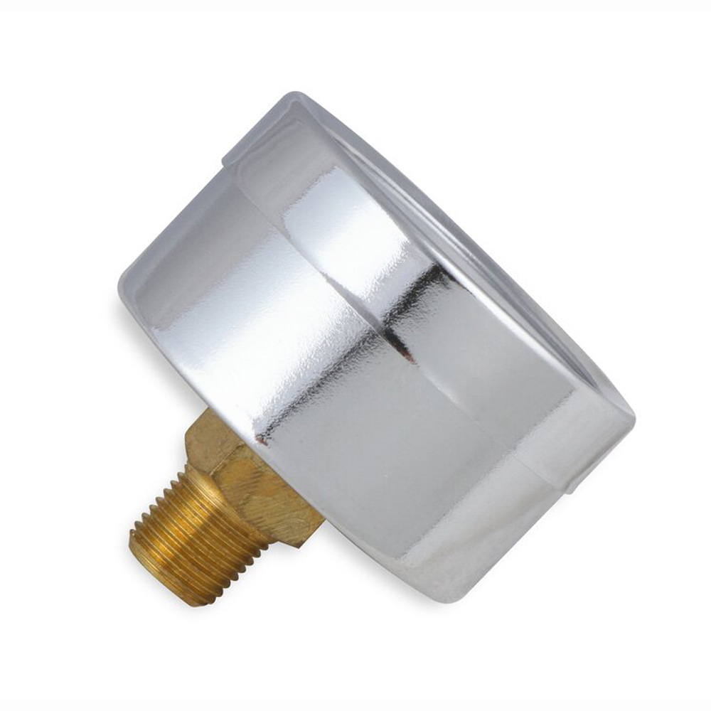 Mr Gasket Fuel Pressure Gauge 1561; Inline 0 to 15 PSI 1-1/2 in. Mechanical 