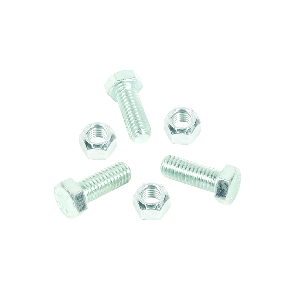 Mr Gasket Exhaust Collector Bolt Kit 3413; Collector Bolt Kit 3/8 in.-16 Cadmium Plated Steel Hex Head 