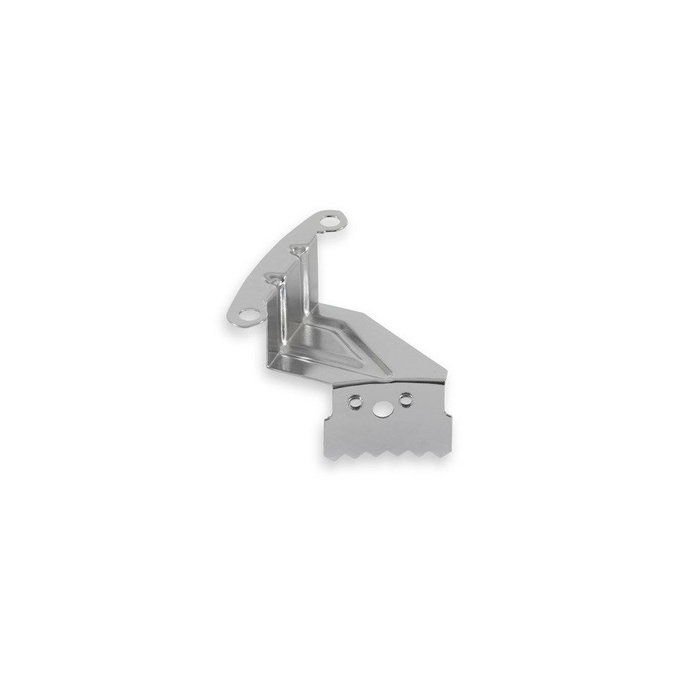 Mr Gasket Timing Pointer 4592; Chrome Timing Tab 7.000 in. Chrome Steel for Chevy 262 to 400 