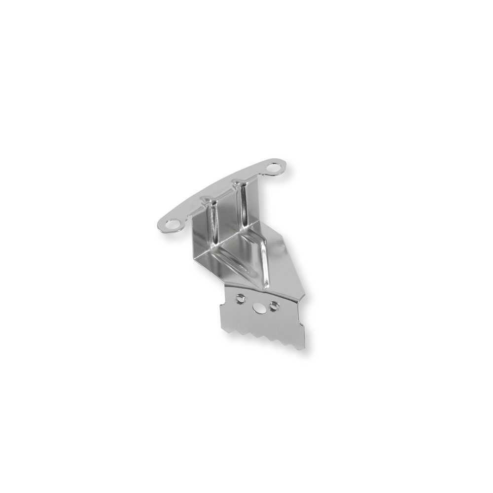 Mr Gasket Timing Pointer 4592; Chrome Timing Tab 7.000 in. Chrome Steel for Chevy 262 to 400 