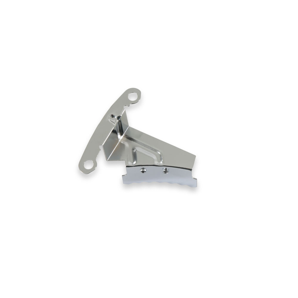 Mr Gasket Timing Pointer 4593; Chrome Timing Tab 8.000 in. Chrome Steel for Chevy 262 to 400 