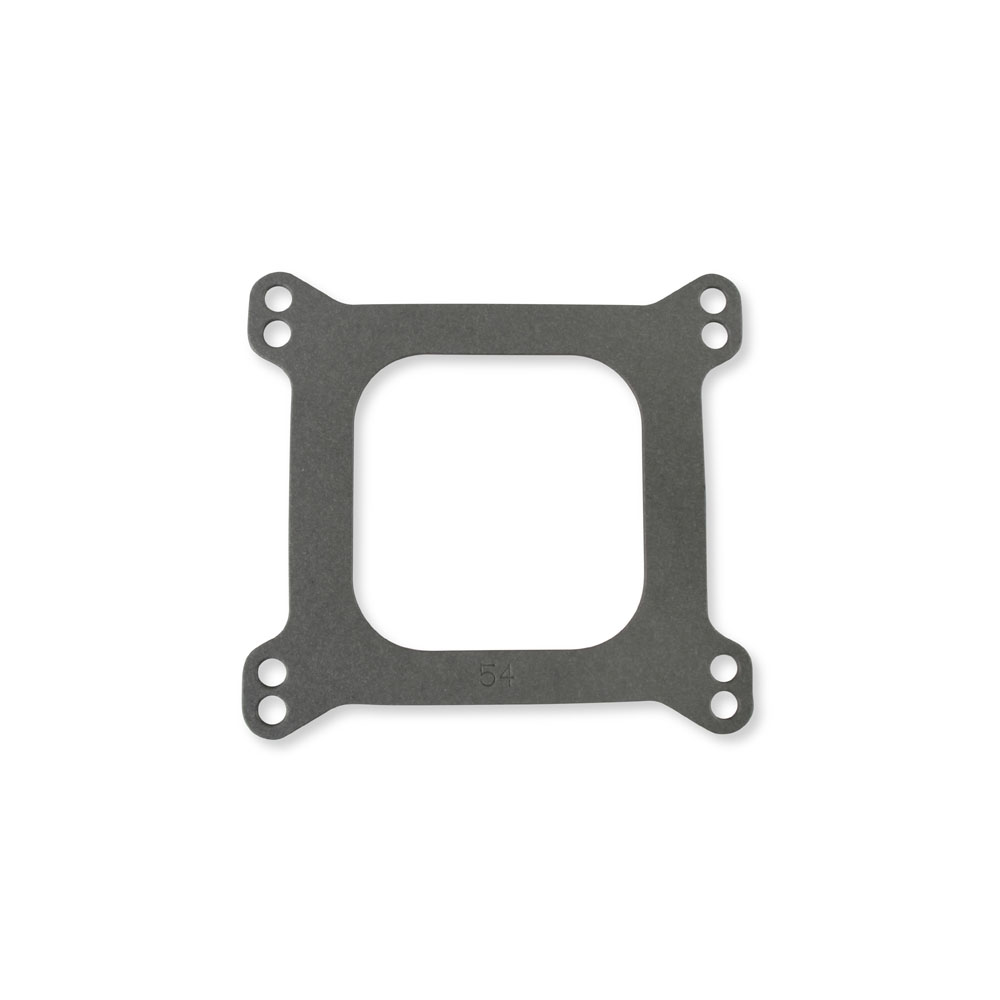 Mr Gasket Carburetor Base Plate Gasket 54; Performance 0.062 in. Nitrile Composite Open 4150 Square Bore 