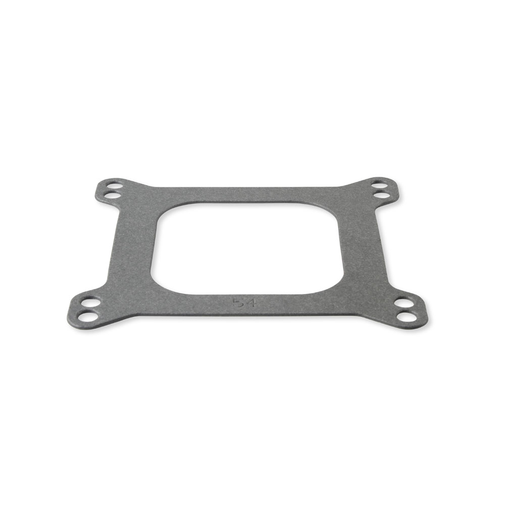 Mr Gasket Carburetor Base Plate Gasket 54; Performance 0.062 in. Nitrile Composite Open 4150 Square Bore 
