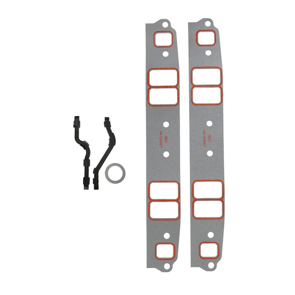 Mr Gasket Intake Manifold Gaskets 5821; Ultra Seal Composite with Silicone Beading for Chevy 262 to 400 