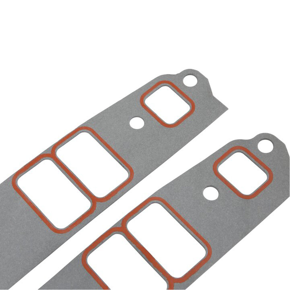 Mr Gasket Intake Manifold Gaskets 5821; Ultra Seal Composite with Silicone Beading for Chevy 262 to 400 