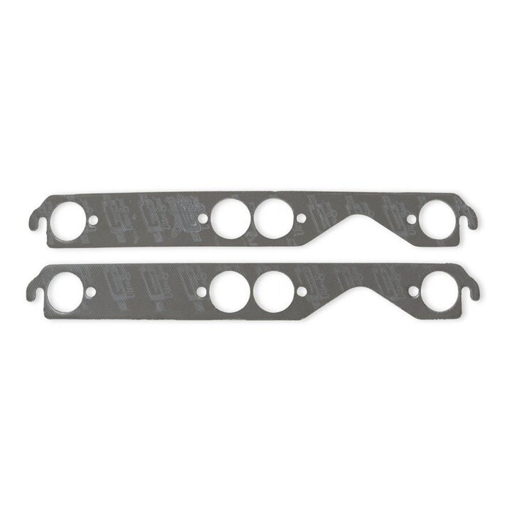 Mr Gasket Header Gaskets 5902; Ultra Seal Round 1.630 in. 1.630 in. Steel Core Graphite for Chevy 262 to 400 