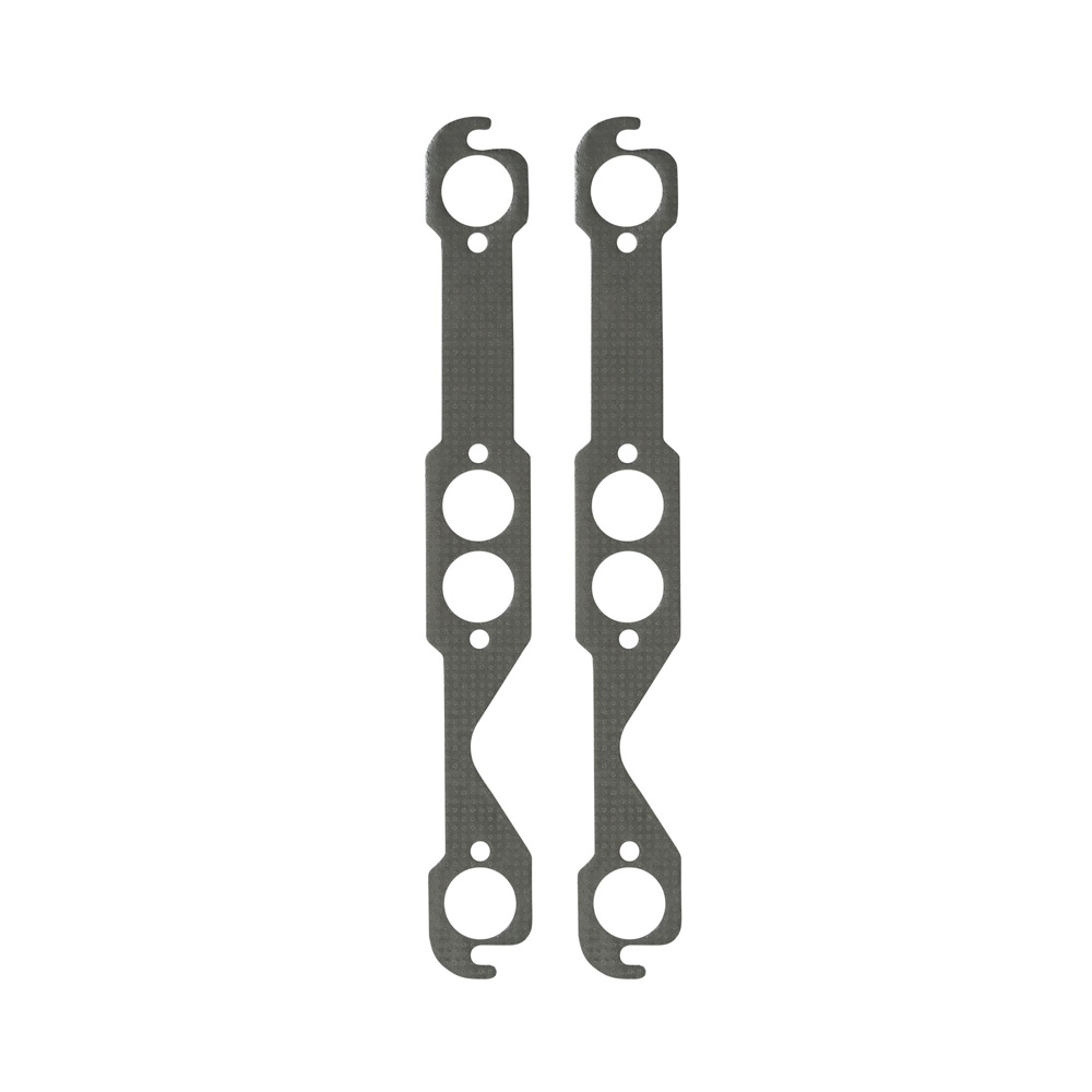 Mr Gasket Header Gaskets 5907; Ultra Seal Round 1.500 in. 1.500 in. Steel Core Graphite for Chevy 262 to 400 