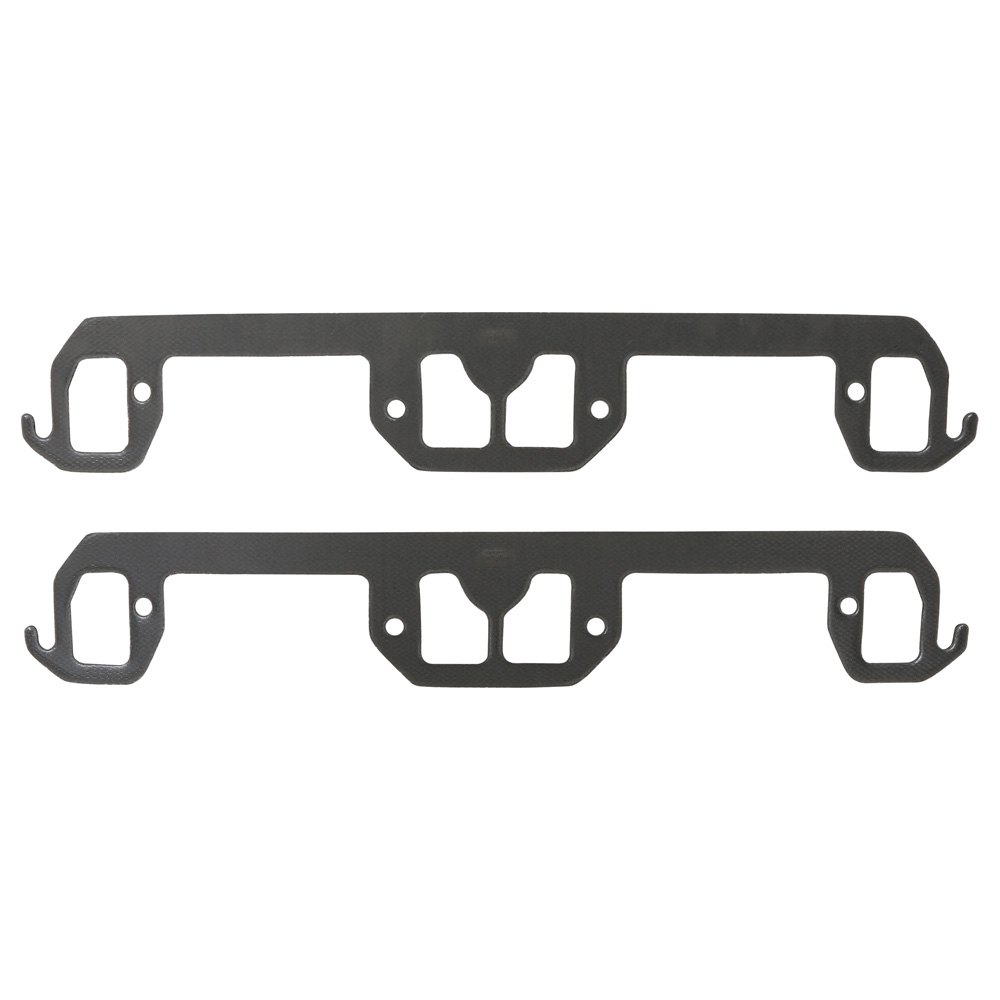 Mr Gasket Header Gaskets 5935; Ultra Seal Rectangular 1.800 in. 1.300 in. Steel Core Graphite for Chrysler 273 to 360 LA 