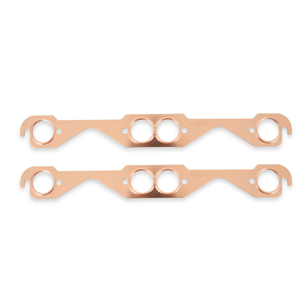 Mr Gasket Header Gaskets 7150MRG; Copper Seal Round 1.500 in. 1.500 in. Copper for Chevy 262 to 400 