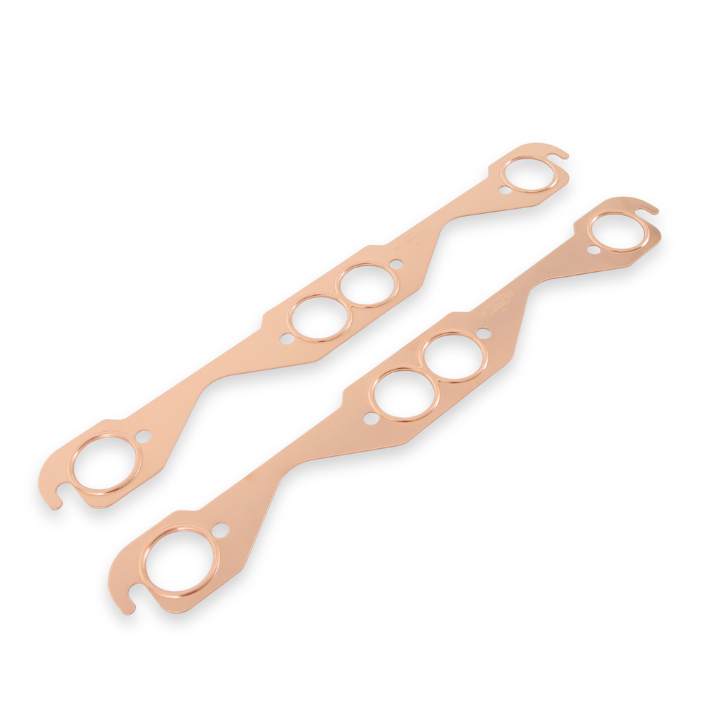 Mr Gasket Header Gaskets 7150MRG; Copper Seal Round 1.500 in. 1.500 in. Copper for Chevy 262 to 400 