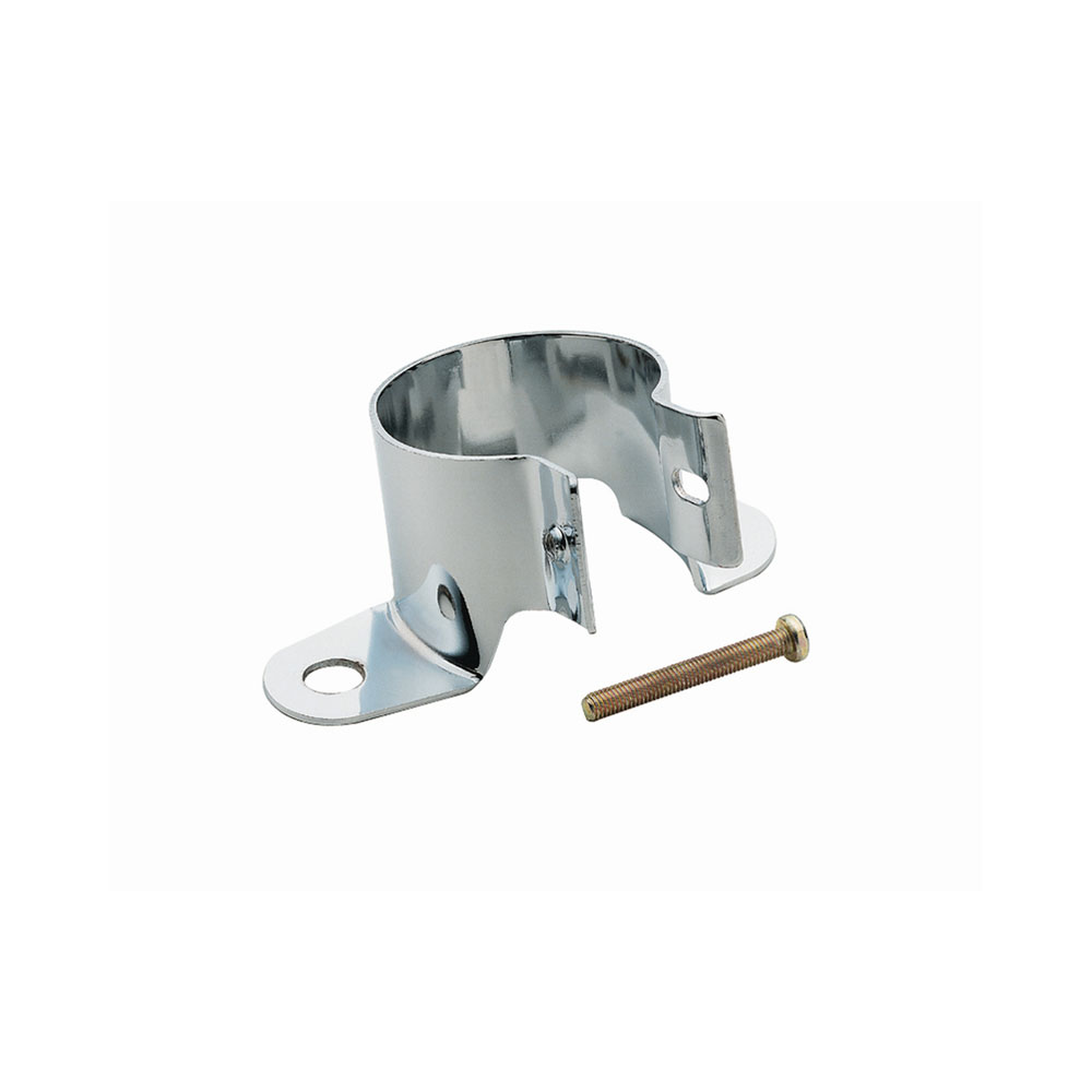 Mr Gasket Ignition Coil Mounting Bracket 9767; Vertical Mount Canister Style Chrome 