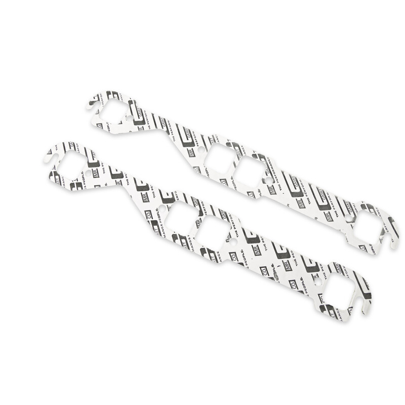 Mr Gasket Header Gasket 150A; Performance Square 1.550 in. 1.450 in. for Chevy 262 to 400 