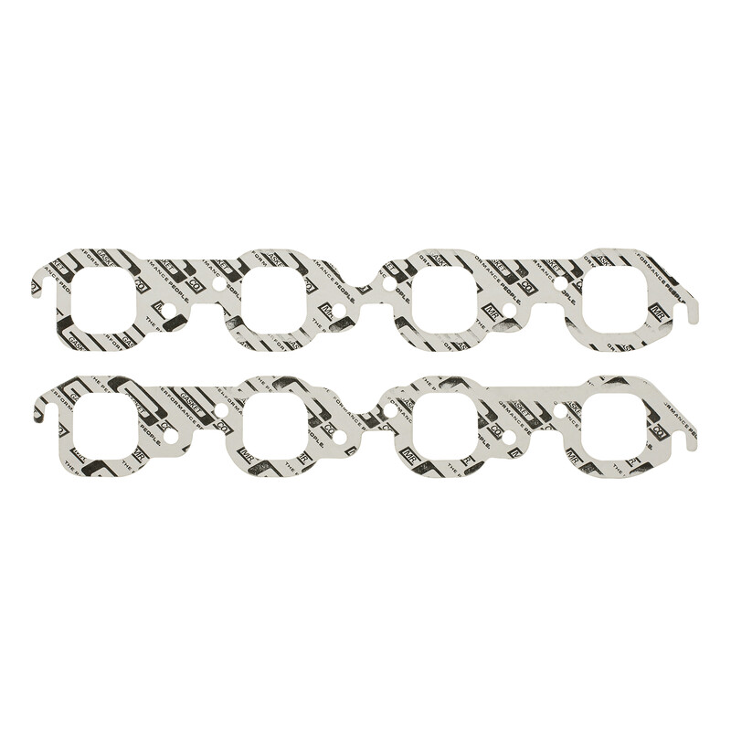 Mr Gasket Header Gasket 153; Performance Square 1.900 in. 1.850 in. for Chevy 396 to 454 
