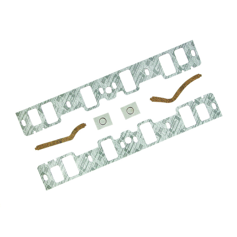 Mr Gasket Intake Manifold Gasket 203G; Intake Gasket Cellulose, Nitrile for 1962 to 1976 Ford 260 to 302 