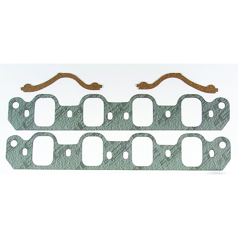 Mr Gasket Intake Manifold Gasket 214; Performance Cellulose, Nitrile for Ford 351C 4 Barrel 