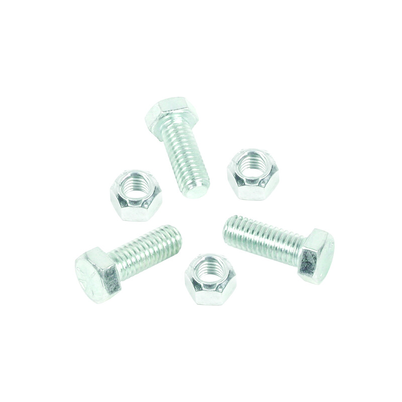Mr Gasket Exhaust Collector Bolt Kit 3413; Collector Bolt Kit 3/8 in.-16 Cadmium Plated Steel Hex Head 