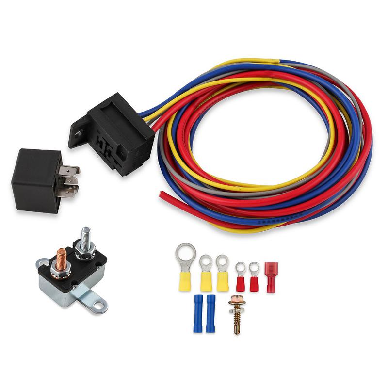 Mr Gasket Fuel Pump Wiring Harness 40205G; 30 Amp 