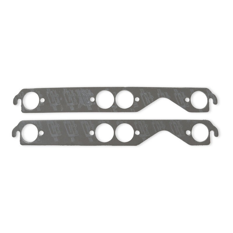 Mr Gasket Header Gaskets 5902; Ultra Seal Round 1.630 in. 1.630 in. for Chevy 262 to 400 