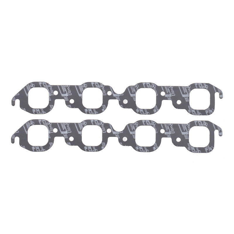 Mr Gasket Header Gasket 5910; Ultra Seal Square 1.900 in. 1.850 in. for Chevy 396 to 454 