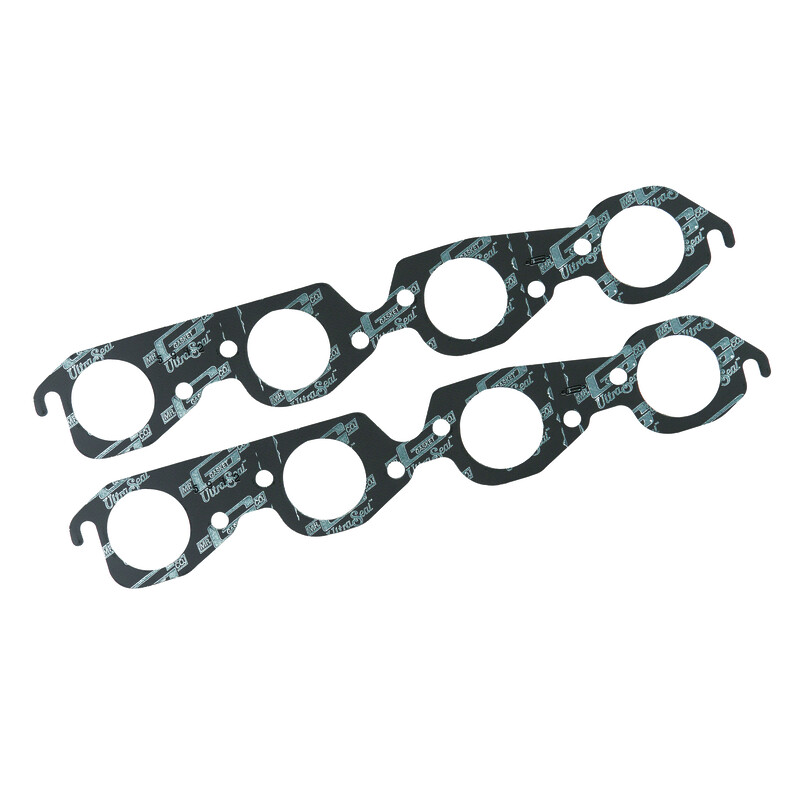 Mr Gasket Header Gasket 5912; Ultra Seal Round 2.150 in. 2.150 in. for Chevy 396 to 454 