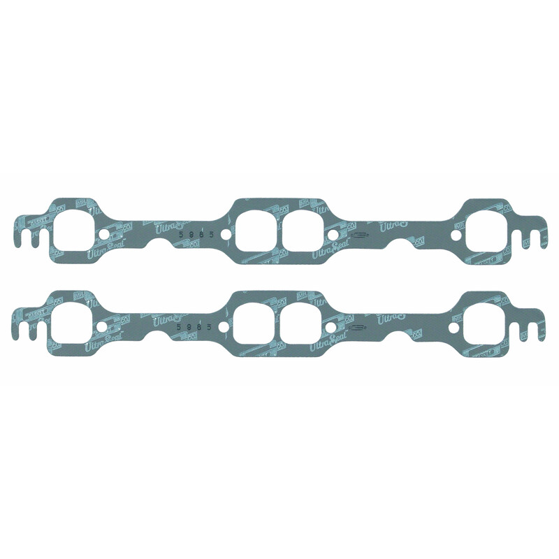 Mr Gasket Header Gasket 5965; Ultra Seal D Port 1.520 in. 1.510 in. for Chevy LT1, LT4 