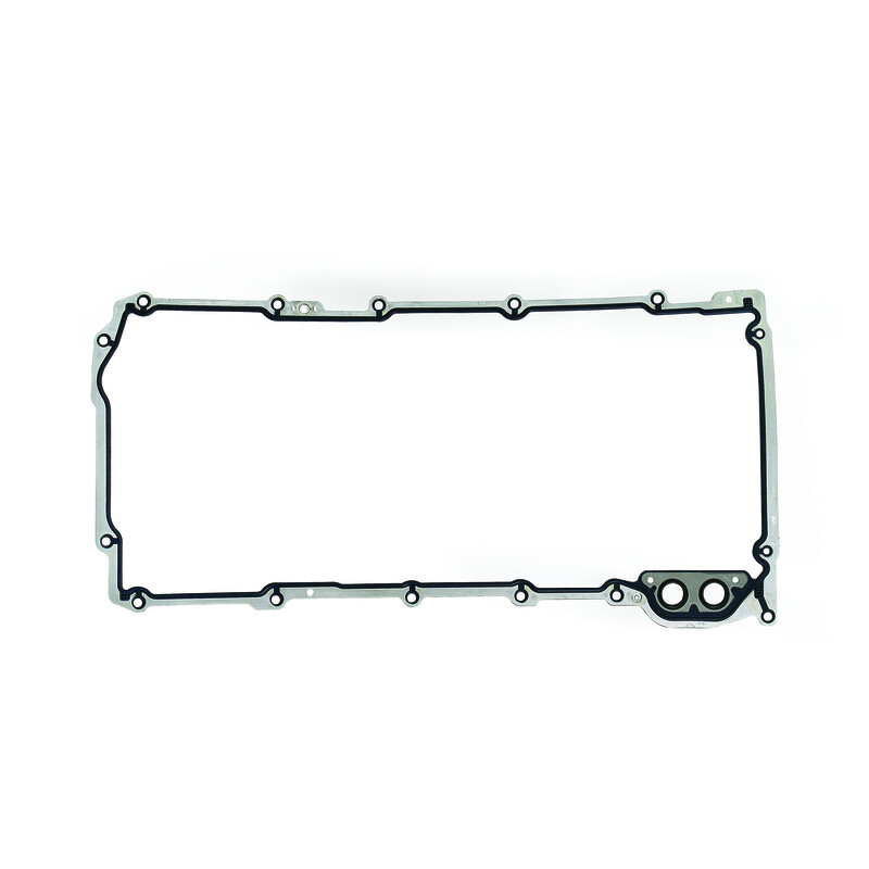 Mr Gasket Oil Pan Gasket Set 6665G; 0.095 in. 1 Piece Rubber, Steel for GM LS 