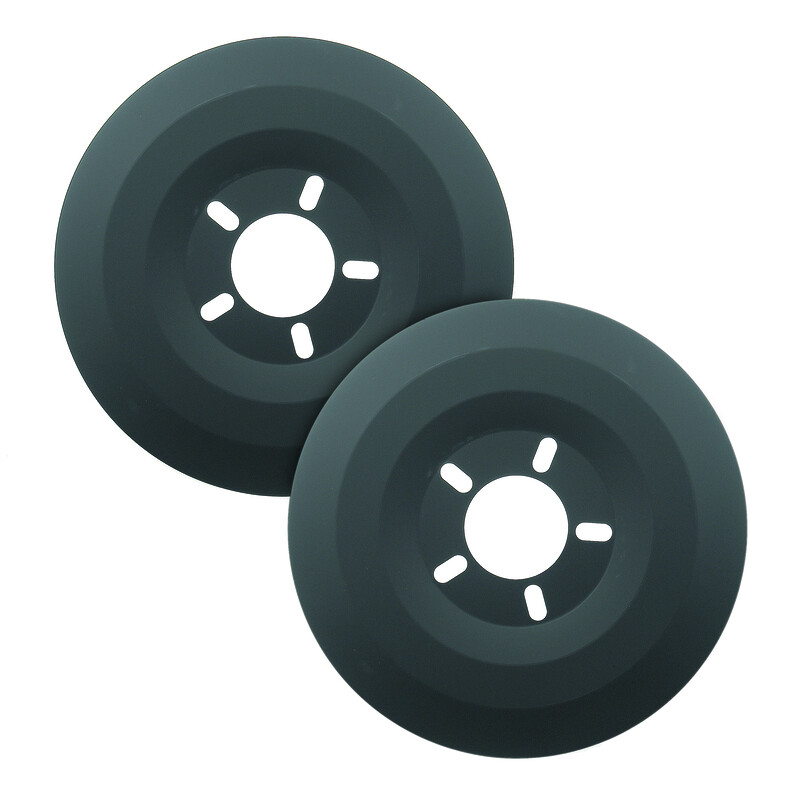 Photo for Mr Gasket Wheel Dust Shield 6905; Aluminum Dust Shields