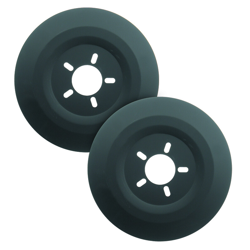 Photo for Mr Gasket Wheel Dust Shield 6906; Aluminum Dust Shields