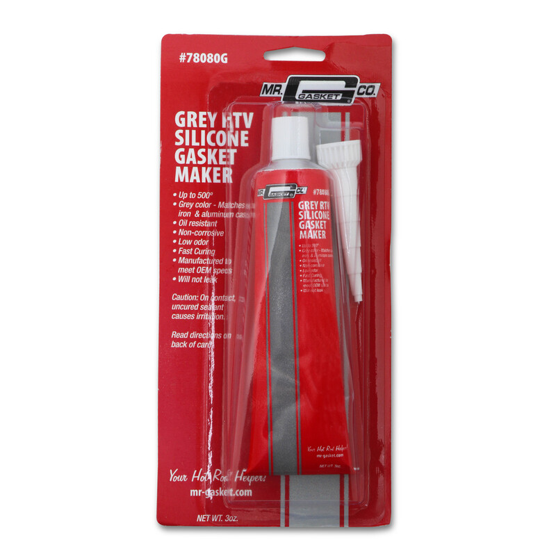 Mr Gasket Gasket Sealant 78080G; 3.0 oz. Gray 
