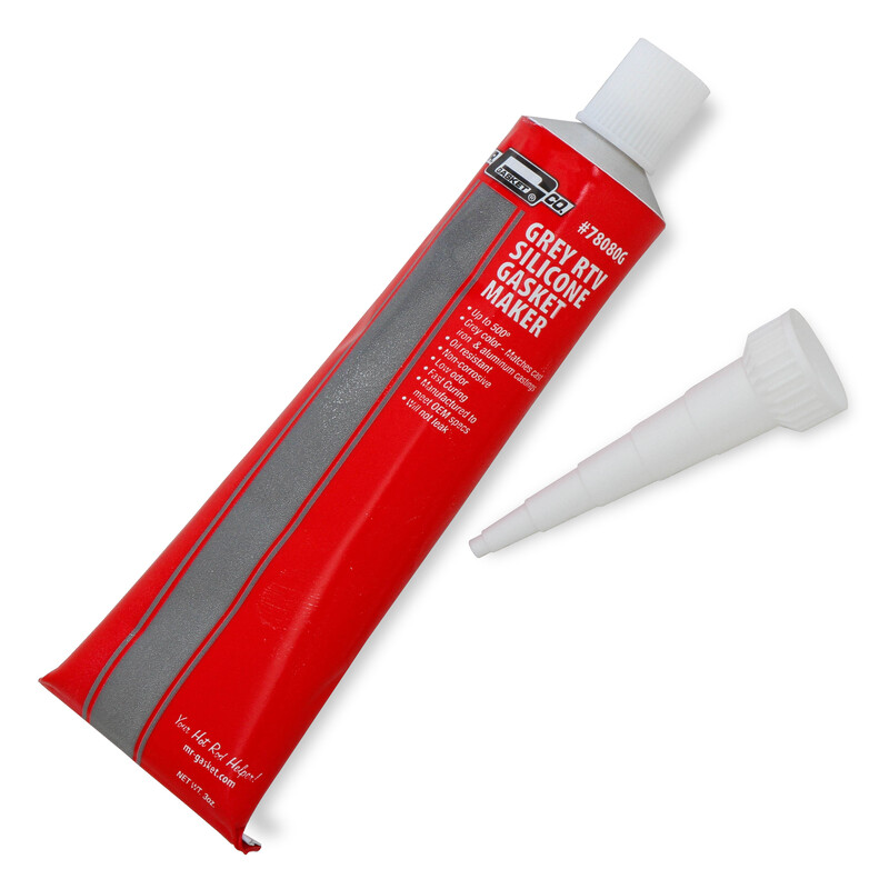 Mr Gasket Gasket Sealant 78080G; 3.0 oz. Gray 