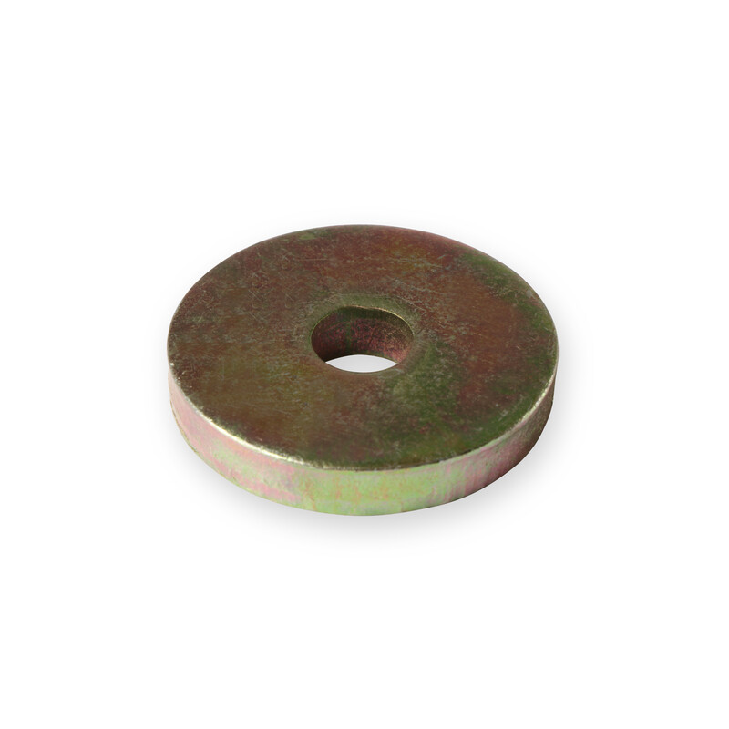 Mr Gasket Harmonic Balancer Bolt 945G; Hex 7/16 in. -20 2.250 in. Gold Zinc Steel for Chevy 262 to 400 