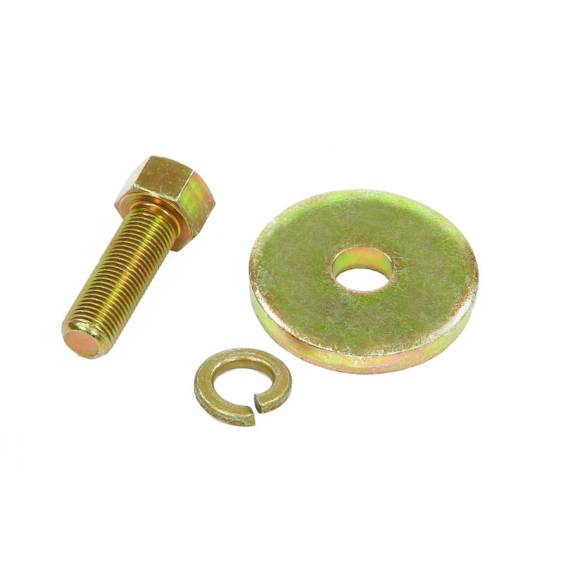 Mr Gasket Harmonic Balancer Bolt 946G; Hex 1.500 in. Gold Zinc Steel for Chevy 396 to 454 
