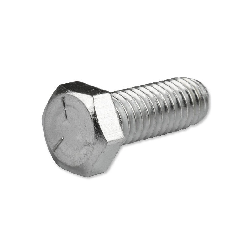 Mr Gasket Intake Manifold Bolts 955G; Zinc Plated Hex Head Steel for Chevy, Chrysler, AMC 262 to 400, 273 to 440, 290 to 401 