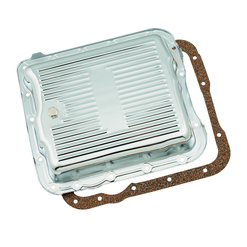 Photo for Mr Gasket Transmission Oil Pan 9732; Chrome 700R4, 4L60, 4L60E