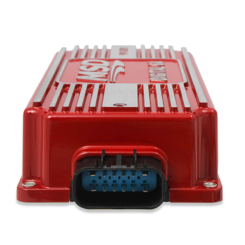MSD Ignition Control Box 6201; Digital 6A Digital 135 mJ Red Powdercoat Aluminum 